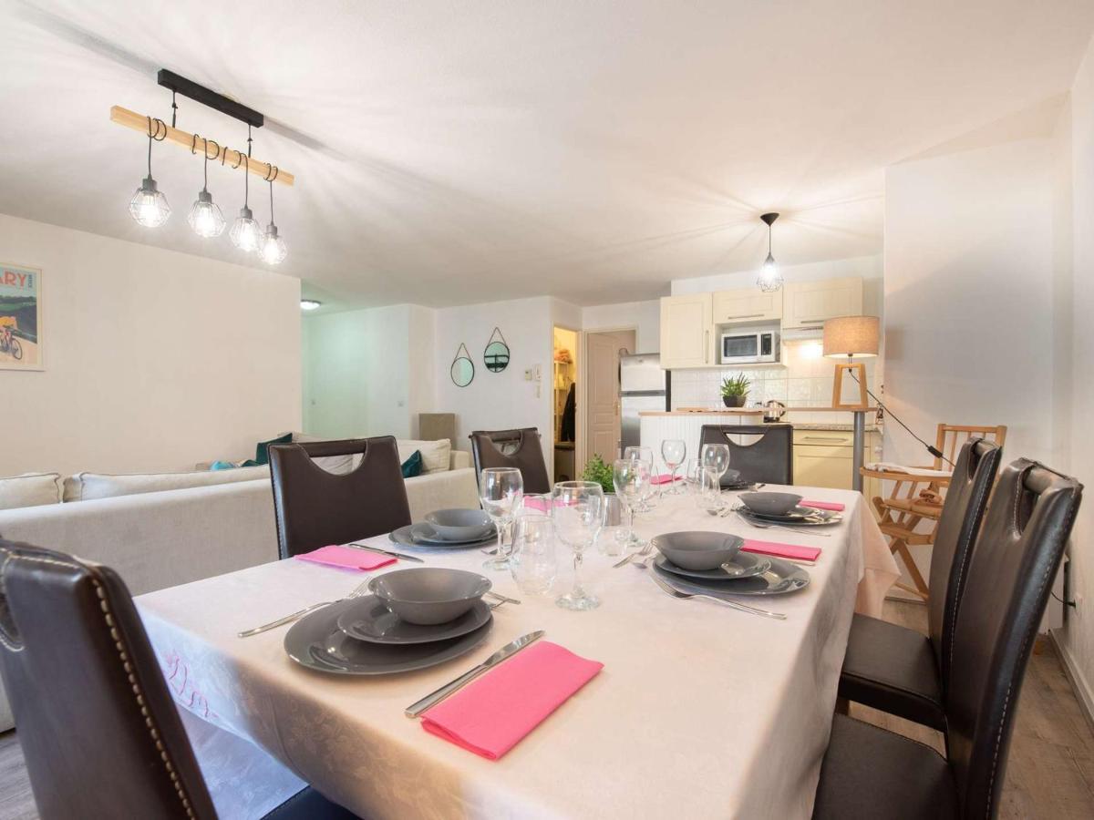 Appartement 6 Pers, Centre St-Lary, 2 Ch + Cabine, Garage, Balcon, Et Ascenseur - Fr-1-296-361 Saint-Lary-Soulan Bagian luar foto
